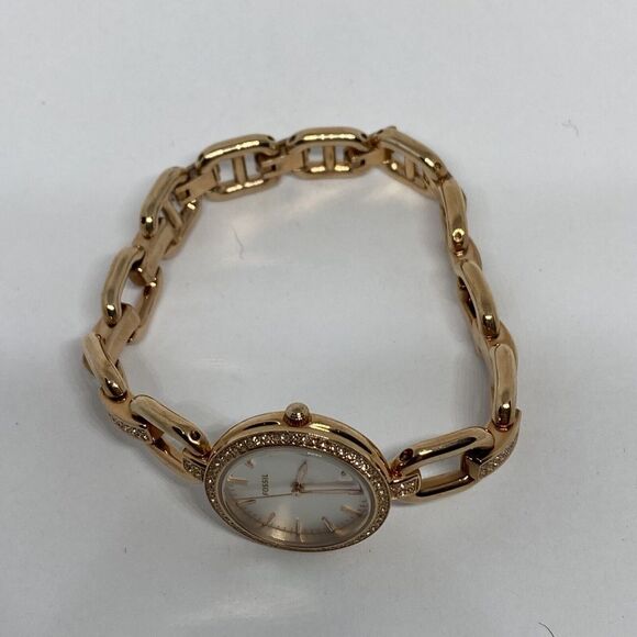Fossil ES4123 Women's Rose Gold Stainless Steel Analog Dial Quartz Watch UC425 - Picture 8 of 12